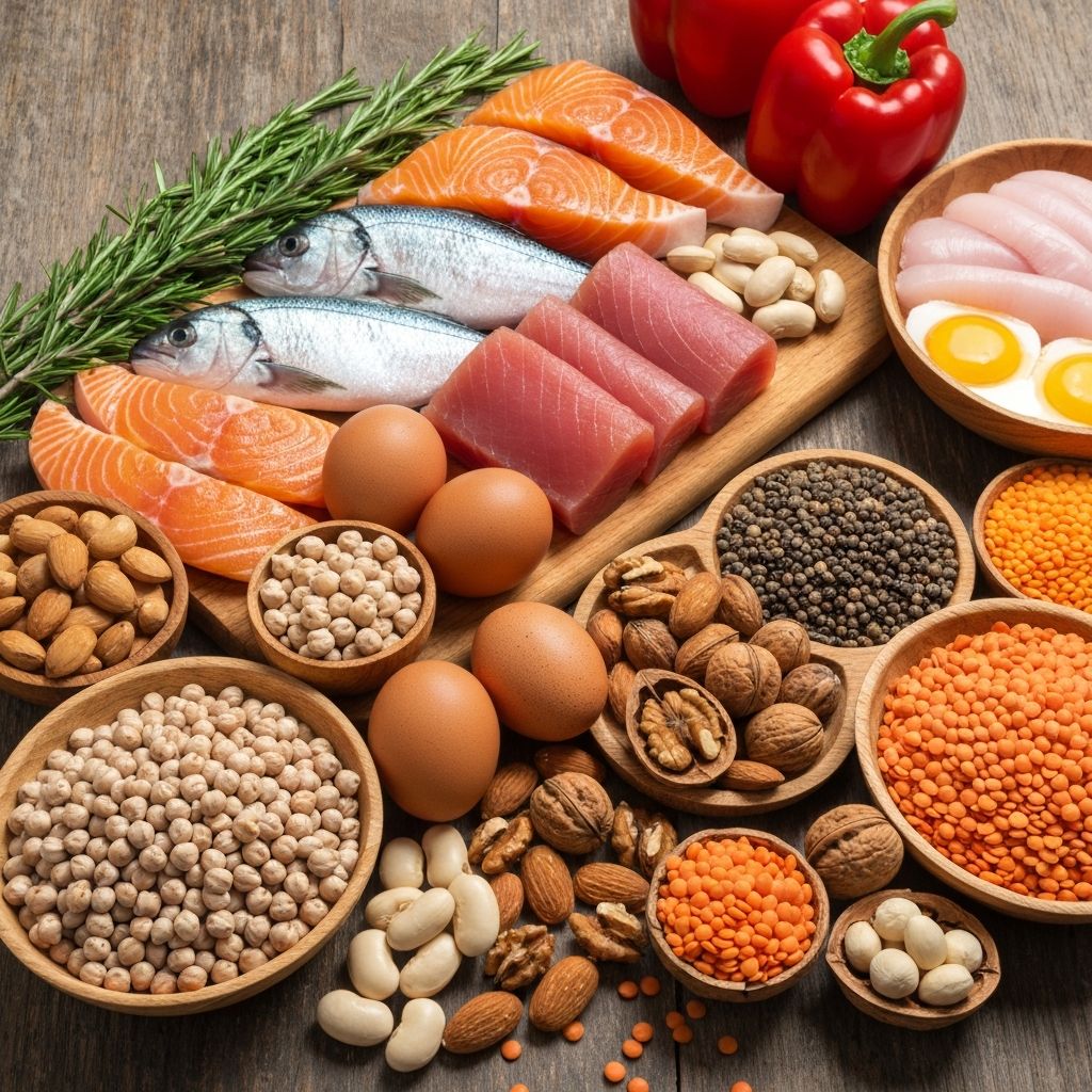 Variety of protein sources